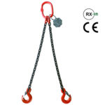 Lančana priveznica za dizanje tereta – 2 kraka G80