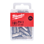 MILWAUKEE BIT NASTAVAK PH3 25mm 25kom