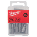 MILWAUKEE BIT NASTAVAK Tx25 25mm 25kom