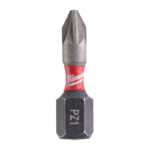 MILWAUKEE BIT NASTAVAK SHOCKWAVE PZ1 25mm-2kom