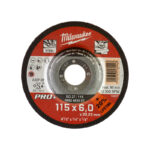 MILWAUKEE PLOČA BRUSNA ZA METAL SG27 PRO+ 115x6mm