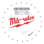 MILWAUKEE PILA CIRKULARNA DRVO FC 160x20x2, 2x24Z