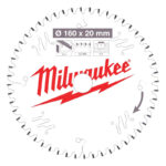 MILWAUKEE PILA CIRKULARNA ALU 160x20x2, 2x52Z