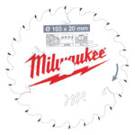 MILWAUKEE PILA CIRKULARNA DRVO FC 165x20x2, 2x24Z