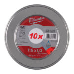 MILWAUKEE REZNA PLOČA ZA METAL PRO+ SCS41 115X1. 0mm 10 kom