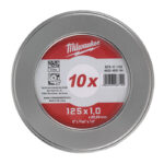 MILWAUKEE REZNA PLOČA ZA METAL PRO+ SCS41 125X1. 0mm 10 kom
