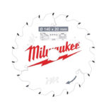 MILWAUKEE LIST CIRKULARNE PILE - ALU 165X20X1. 6X52Z