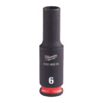 MILWAUKEE ključ nasadni udarni 1/4" dugi 6 mm