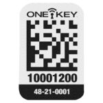 AIDTSP - SMALL, PLASTIC SURFACE 200 PC MILWAUKEE QR TAG