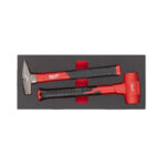 MILWAUKEE umetak od pjene za čelična kolica čekići 1, set 2 kom