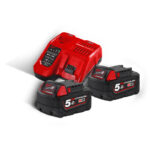 M18NRG-502 MILWAUKEE SET AKUMULATORA S PUNJAČEM