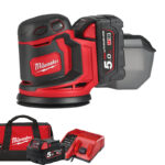 M18BOS125-502B MILWAUKEE AKU. BRUSILICA ORBITALNA