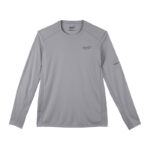 WWLSG-XXL MILWAUKEE MAJICA RADNA S DUGIM RUKAVIMA LAGANA SIVA