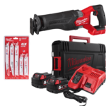 M18ONEFSZ-502X SET MILWAUKEE AKU. PILA RECIPROČNA