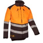 Šumarska jakna SIP PROTECTION Forest Pro-tect SIVO-NARANČASTA
