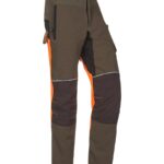 Šumarske proturezne hlače SIP PROTECTION Samourai crne