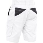 DYNAMIC LINE  rastezljive kratke radne hlače bijele - Slika 2