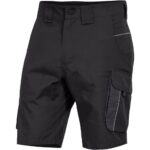 DYNAMIC LINE rastezljive kratke radne hlače crne