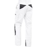 DYNAMIC LINE  rastezljive radne hlače bijele - Slika 2