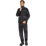 DYNAMIC LINE  rastezljive radne hlače crne - Slika 4