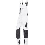 DYNAMIC LINE rastezljive treger radne hlače bijele